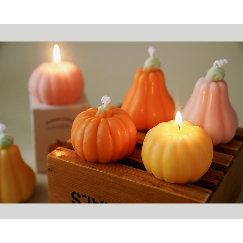 Silk Candle - Candela profumata a forma di zucca