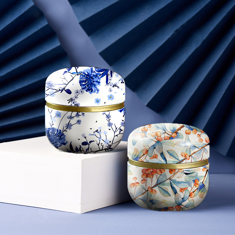Candle Containers - Contenitori per il tè Lattine per