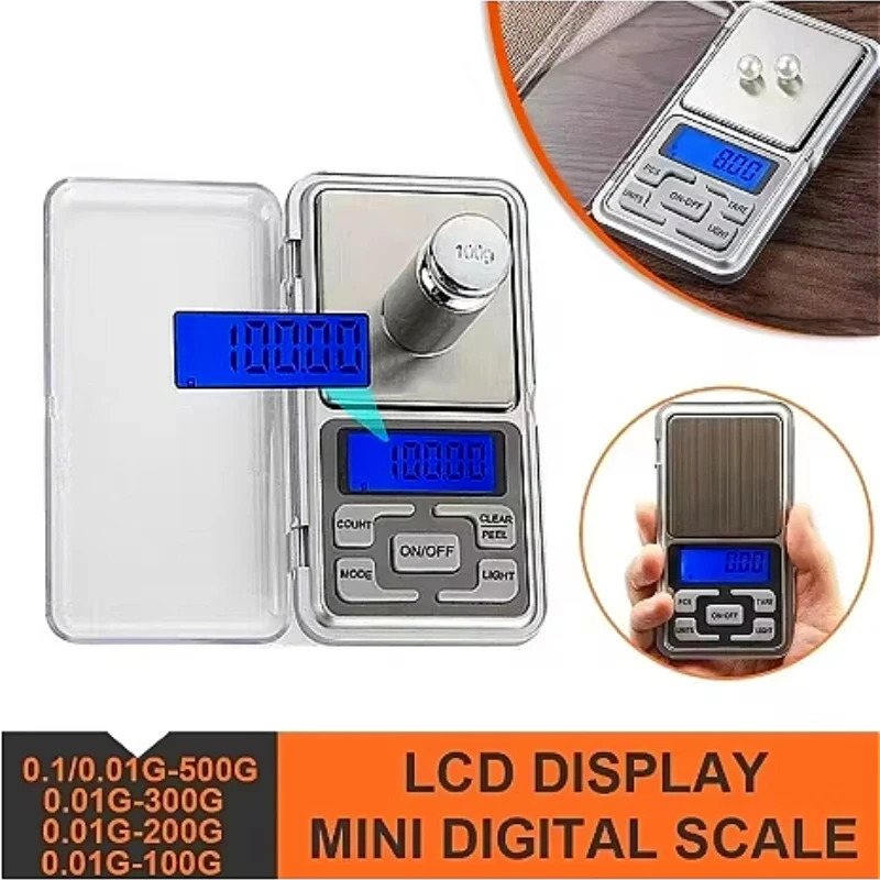 Candle Wax Scale - Mini bilancia portatile per gioielli, bilancia