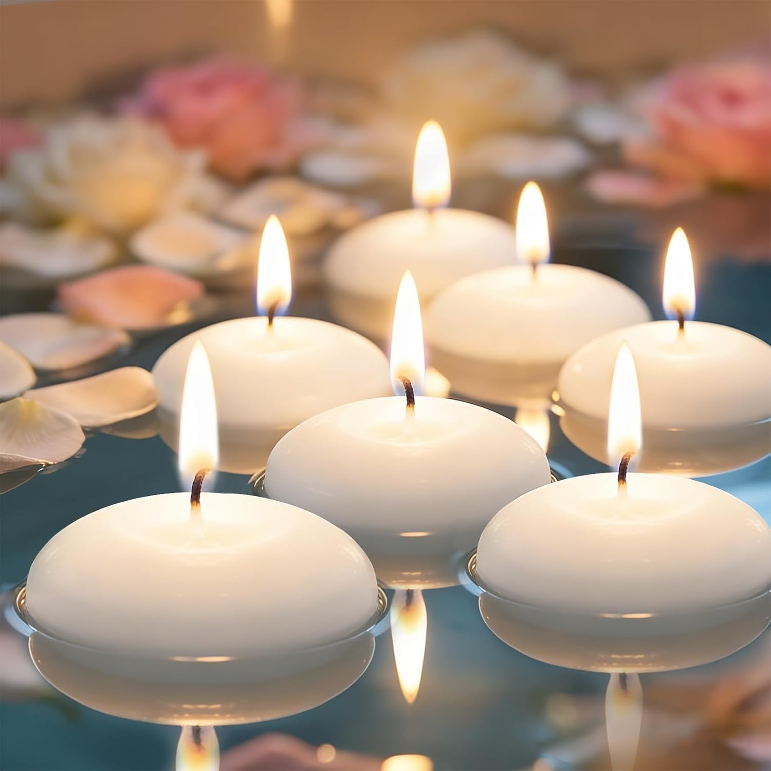 20 candele fluttuanti in cera, - Paraffin Wax recensione e prezzo